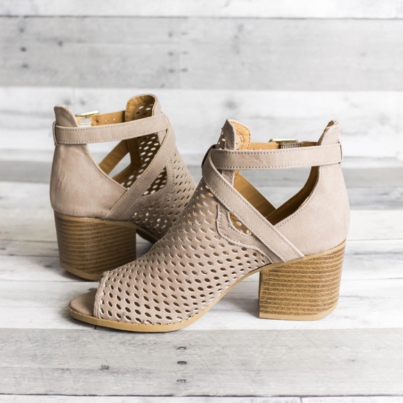 Shoes - 'Cori' Strappy Booties